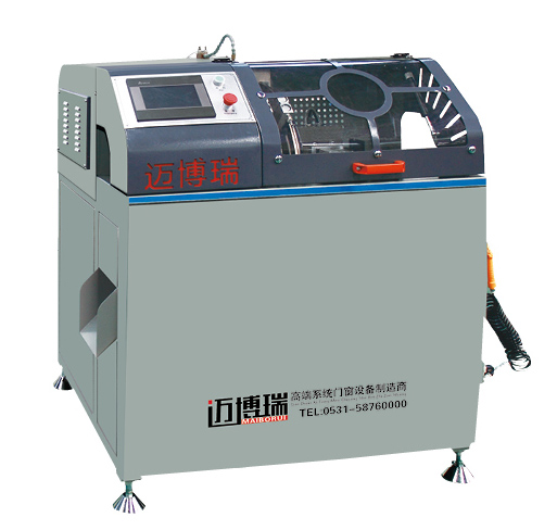 鋁門窗數(shù)控角碼自動切割鋸