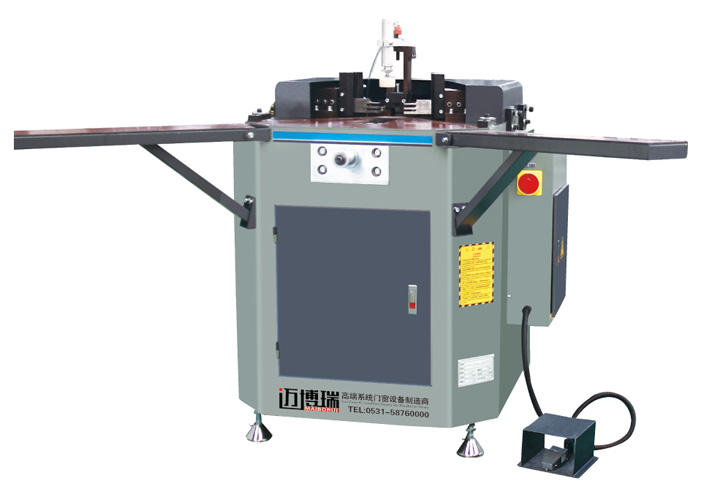 鋁門窗重型同步組角機